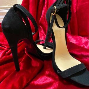 Black Heels Sandals
